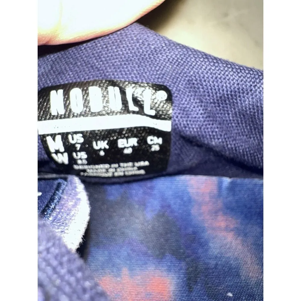 Nobull Canvas Tie Dye Trainers Sneakers Mens 7 Womens 8.5 - Image 7