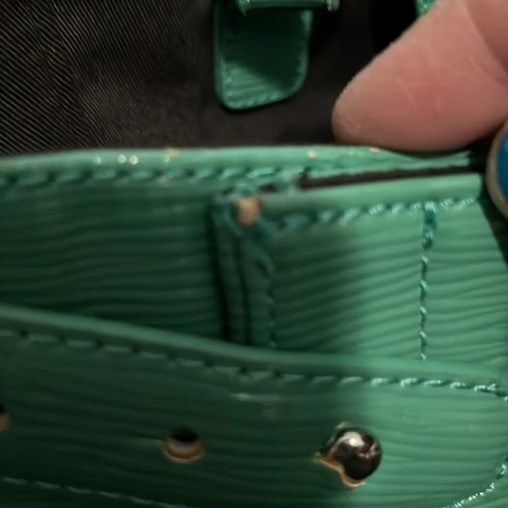 BCBG Plastic Mint Green Tote - Image 6