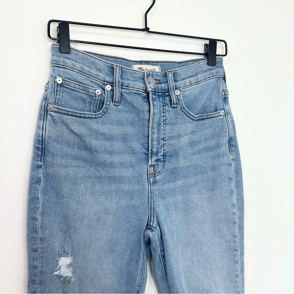 Madewell The Perfect Vintage Jean in Coffey Wash Worn In Edition size 24 - Image 4