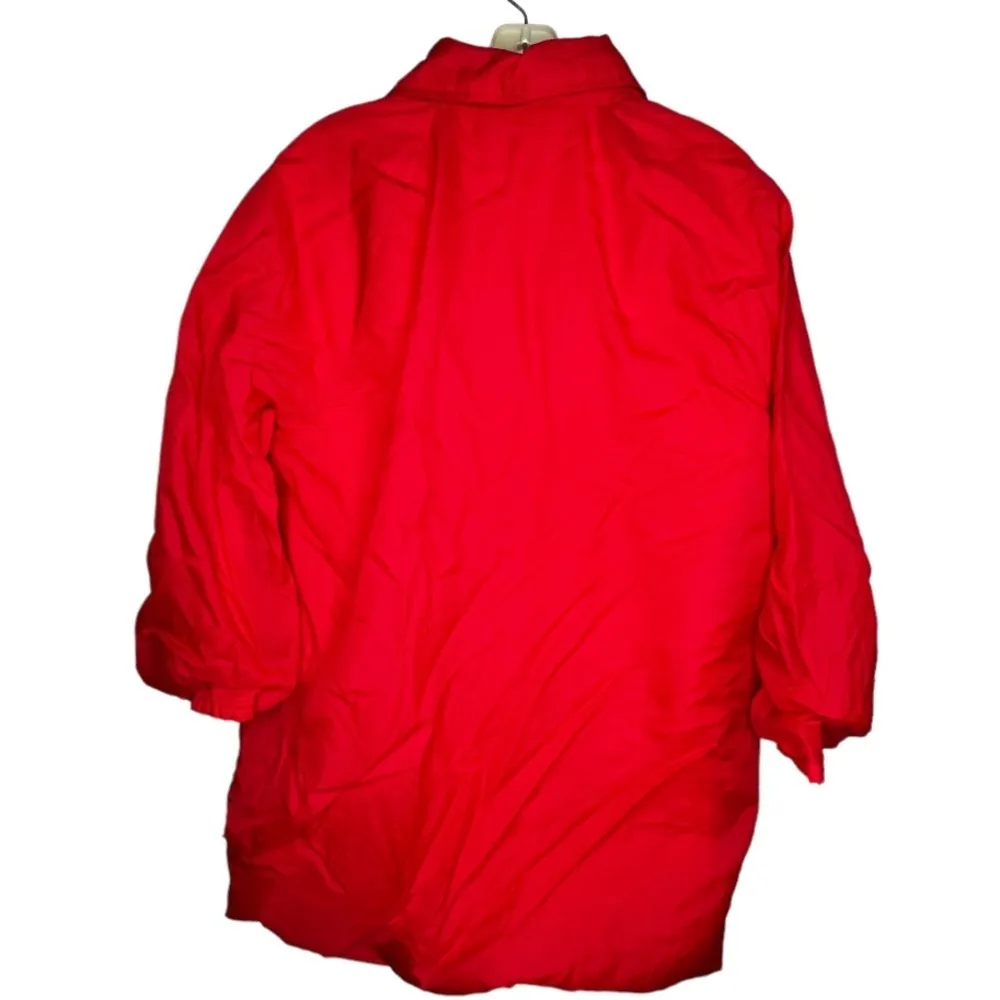 Vintage‎ Lane Bryant Tall Shop Jacket Red Size L - Image 6