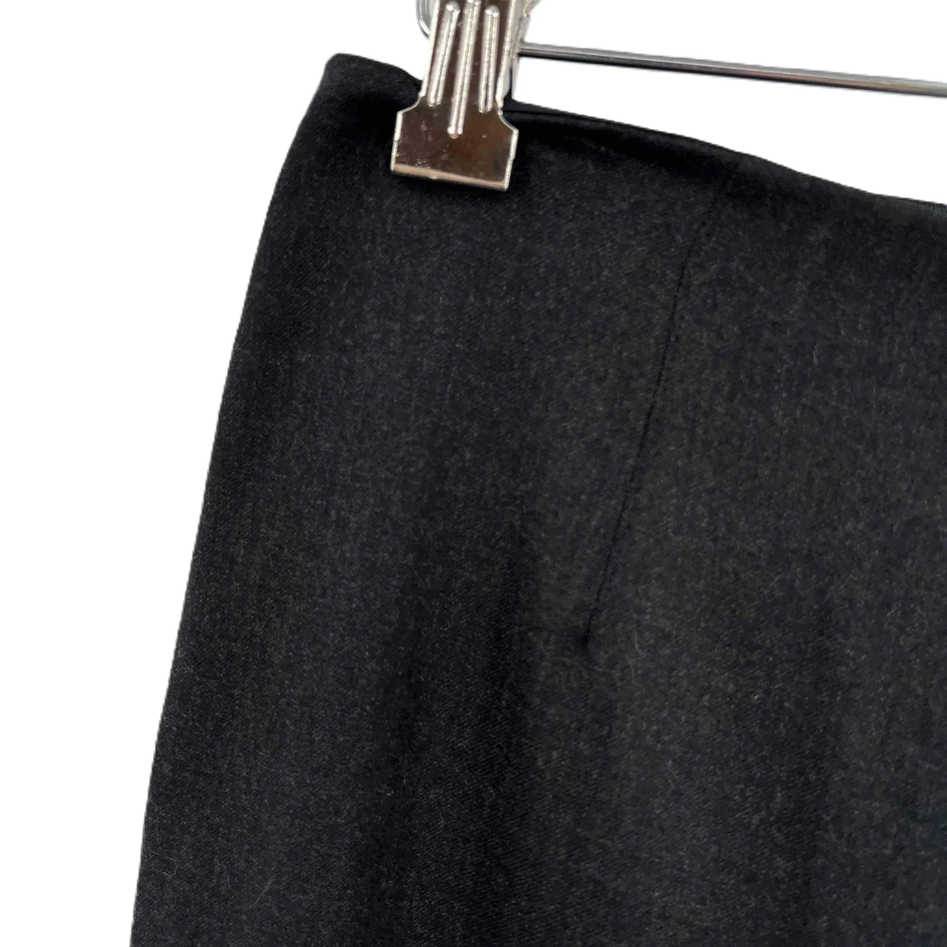 Ralph‎ Lauren Black Label Trousers Long Inseam Dark Charcoal Gray Wool Size 4 - Image 3