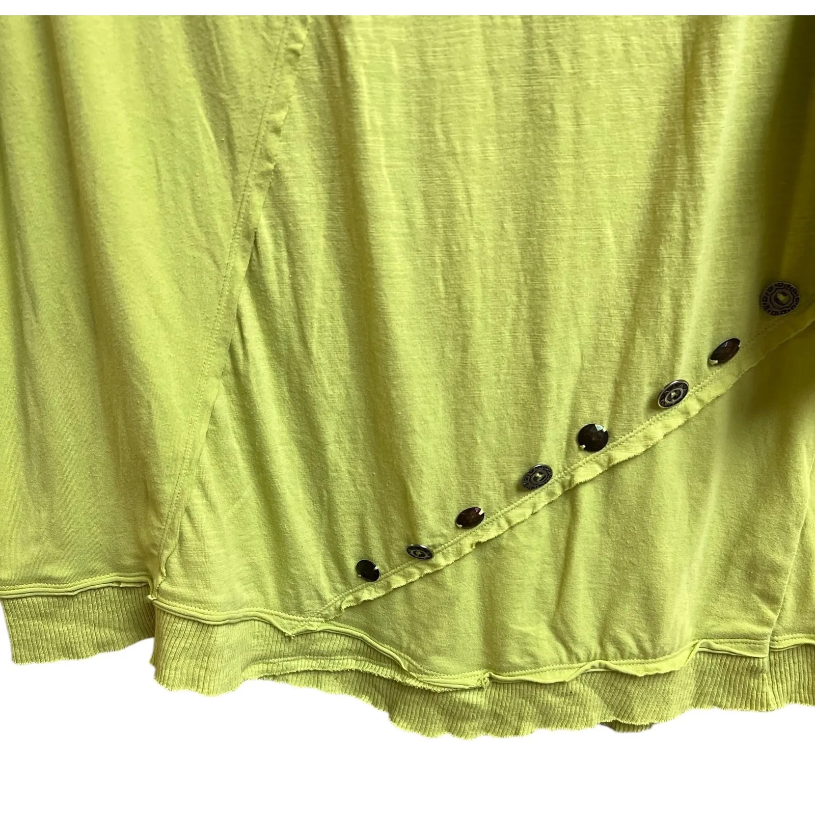 Soft Surroundings Green Cowl Neck Top Tunic Medium - Image 9