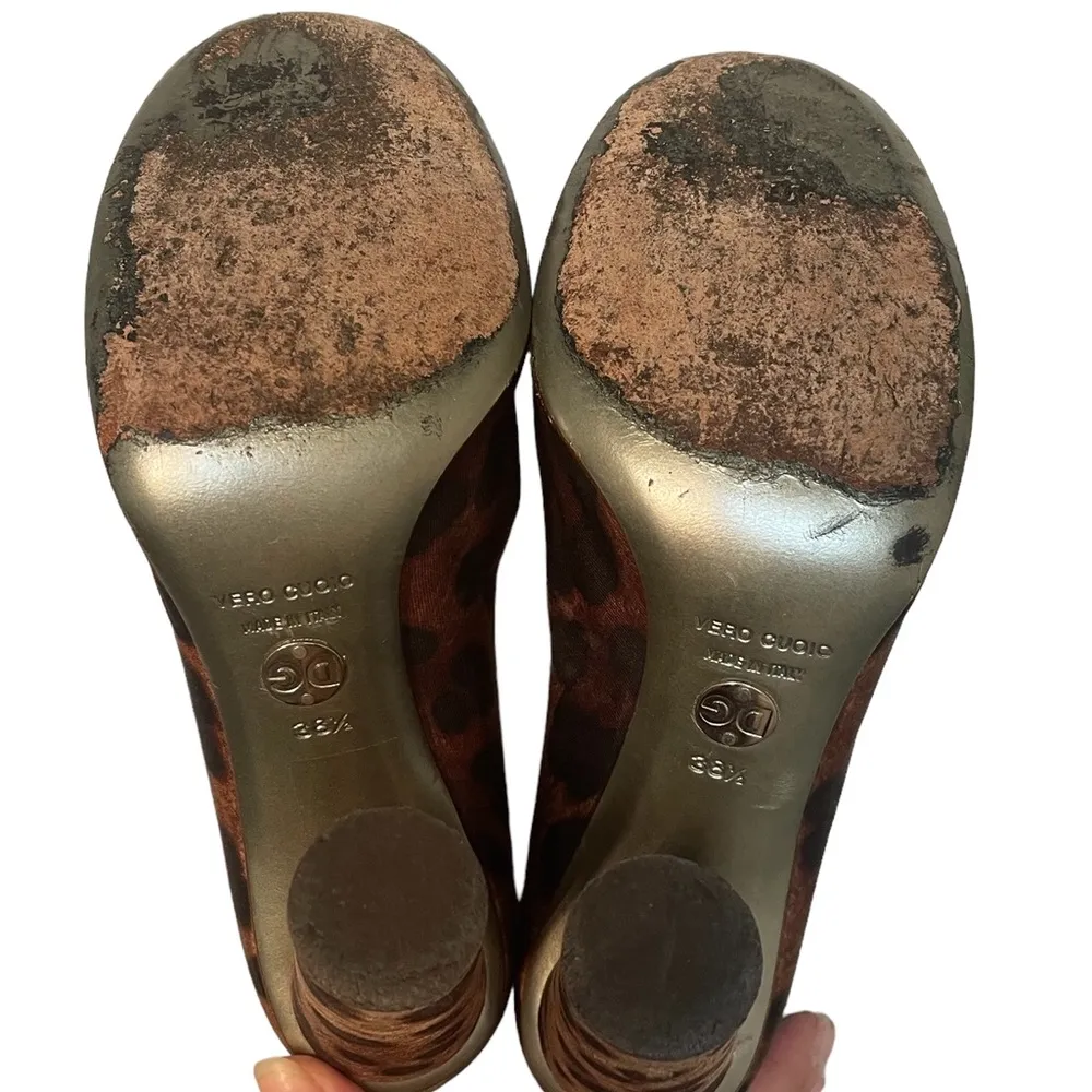 DOLCE AND GABBANA DECOLETTE MIKADO ST LEO HEELS - Image 17