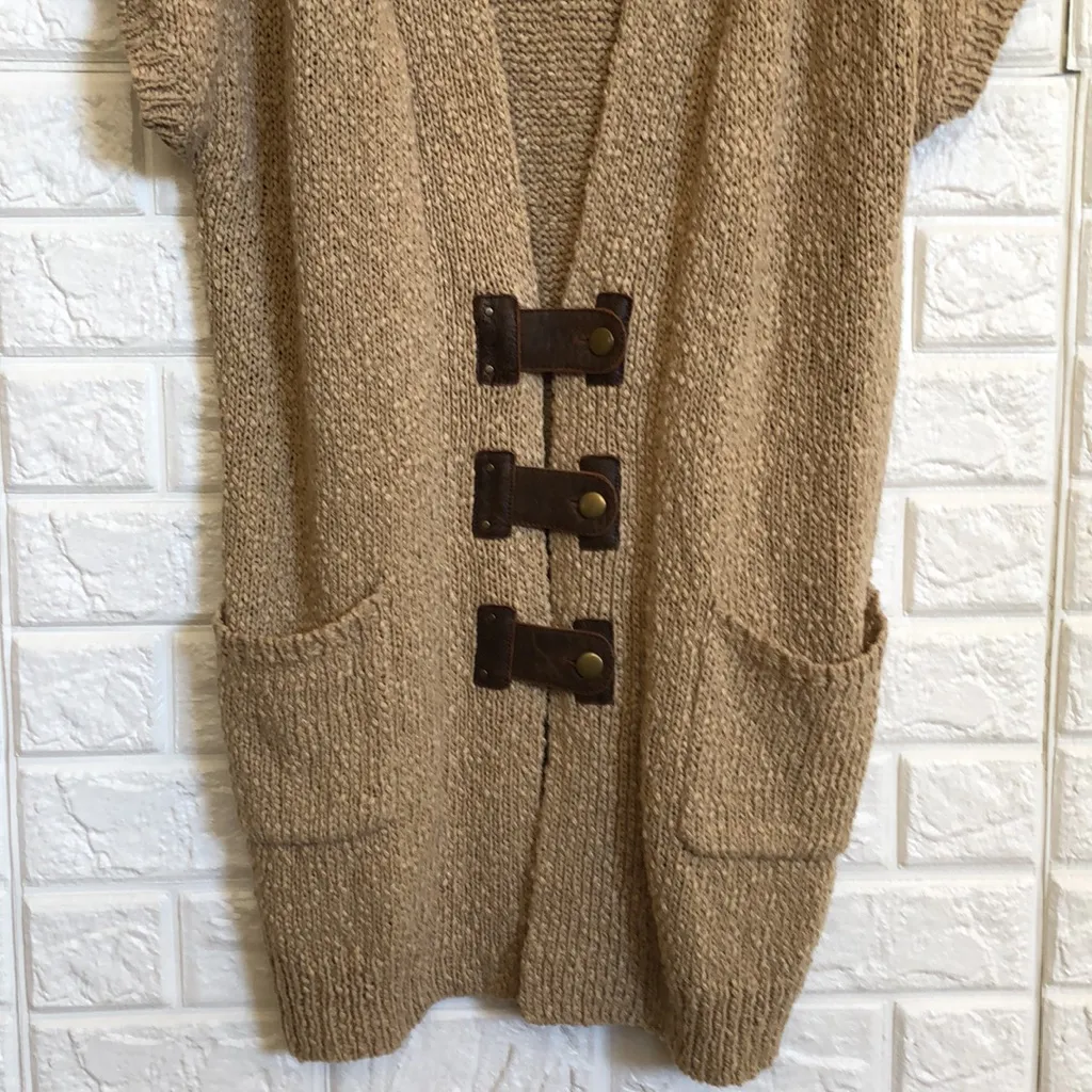 The Territory Ahead shirt sleeve tunic sweater with equestrian look women’s‎ S - Image 3