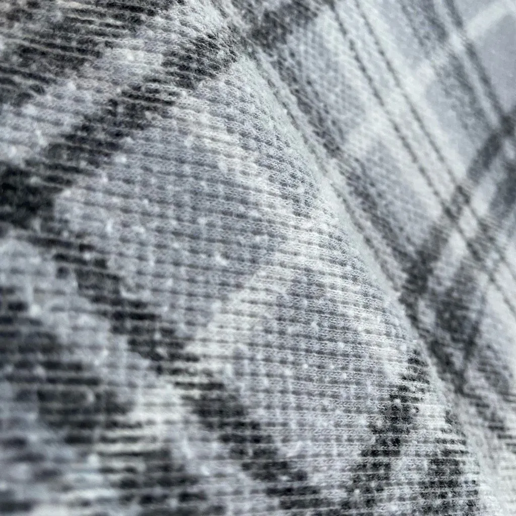 Victoria’s Secret Grey Plaid Long Pajama PJ Set M - Image 10