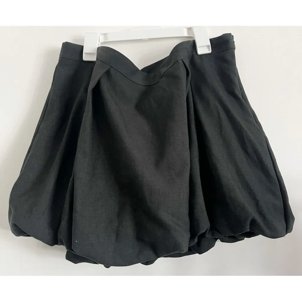 Future Collective • Charcoal Grey Bubble Skirt Black Size L - Image 2