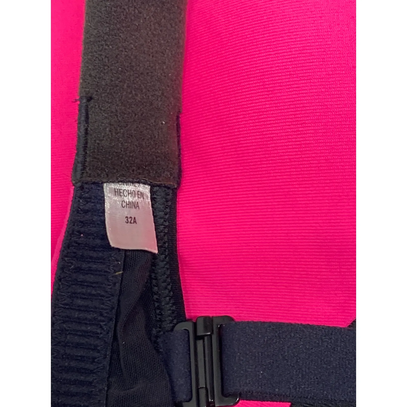 Brand New Victoria Sport X Women's Size 32A Pink Black Sample Bra No Underwire - Image 5