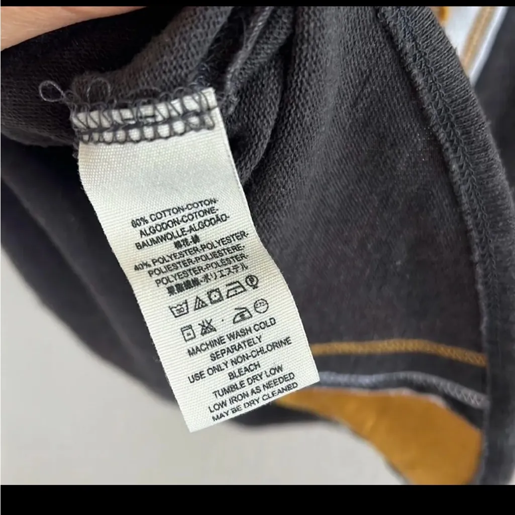 Free People Racerback fitted colorblock tank shirt XS Black - Image 6