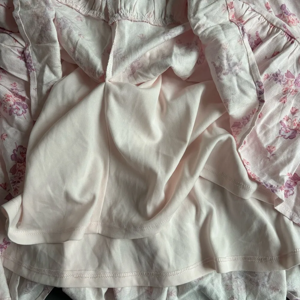 Altar’d State Pink Floral Babydoll Dress - Image 4