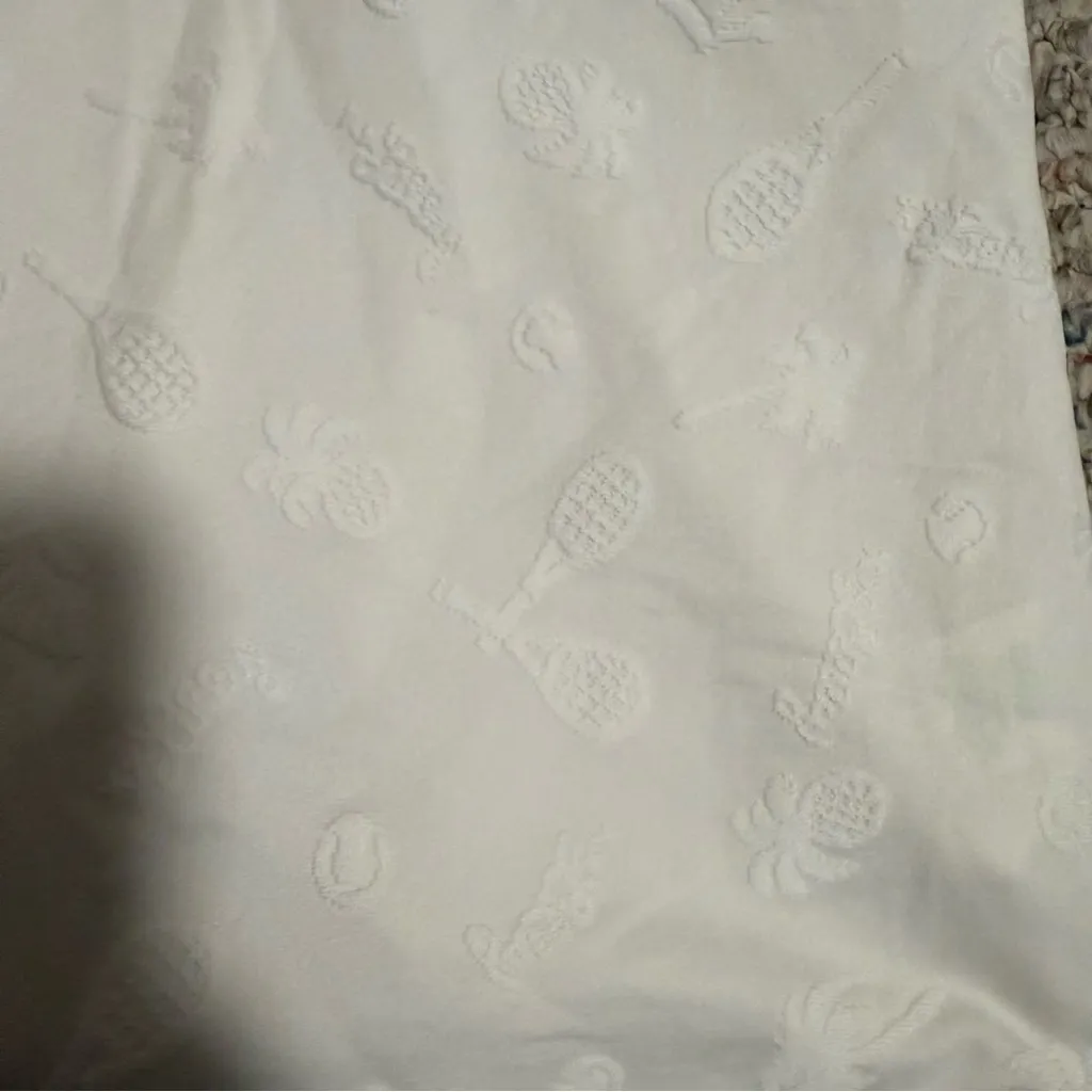 Lilly Pulitzer Luxletic Kalila Tennis Bra Tank Top White UPF 50+-Size Small - Image 10