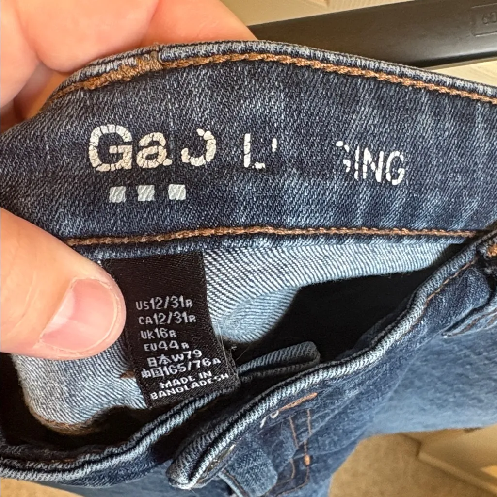 Gap  | Basic Blue Jeans “Legging” Size 12 - Image 4