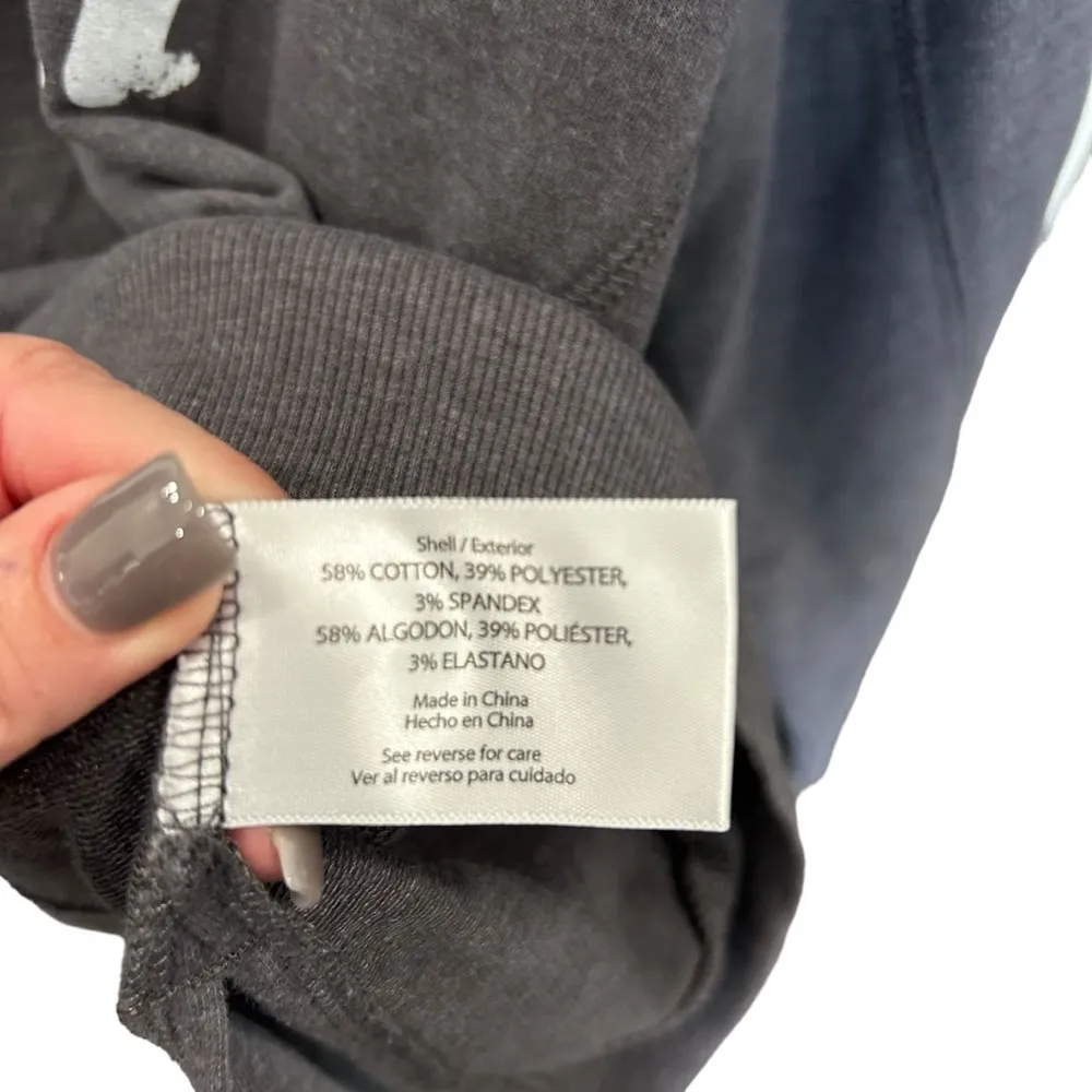 Wildfox Easy Does It Sommers Sweatshirt in Grey Multi Size L - Image 5