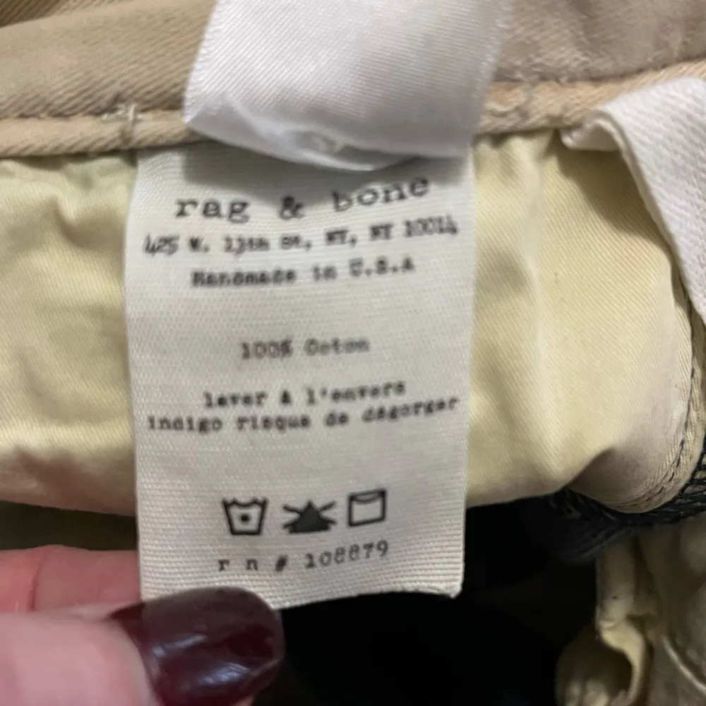 Rag & Bone Women’s Denim Trouser Jeans Tapered Straight Leg Medium Wash Size 31 - Image 12