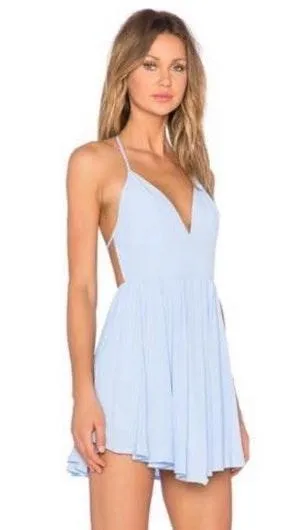 NBD Light Blue Dress - Image 2