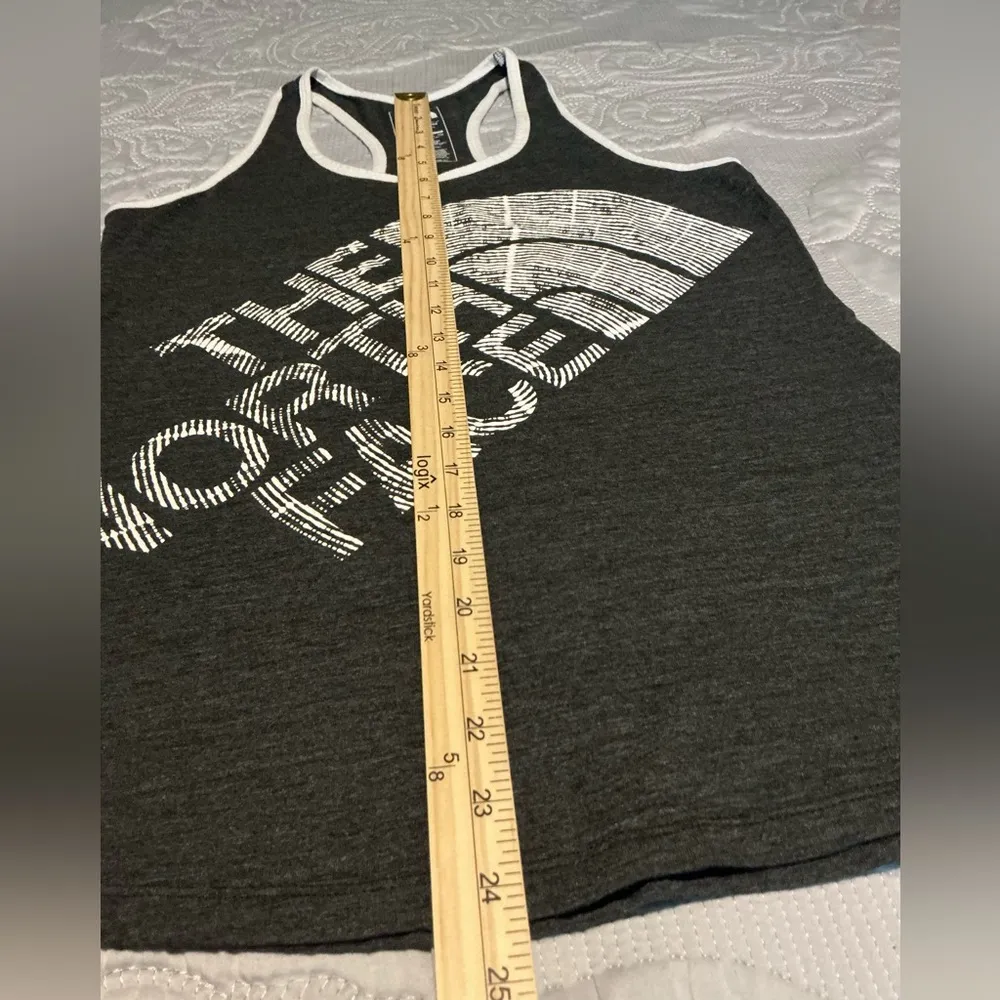 The North Face Black Graphic Fitted Tank Top - Image 6