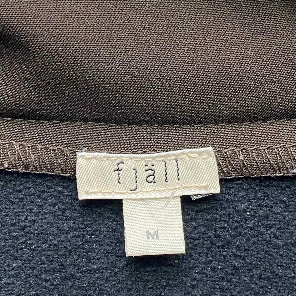 Fjall Schoeller Soft Shell Jacket Womens‎ Medium Brown Fleece Lined - Image 3