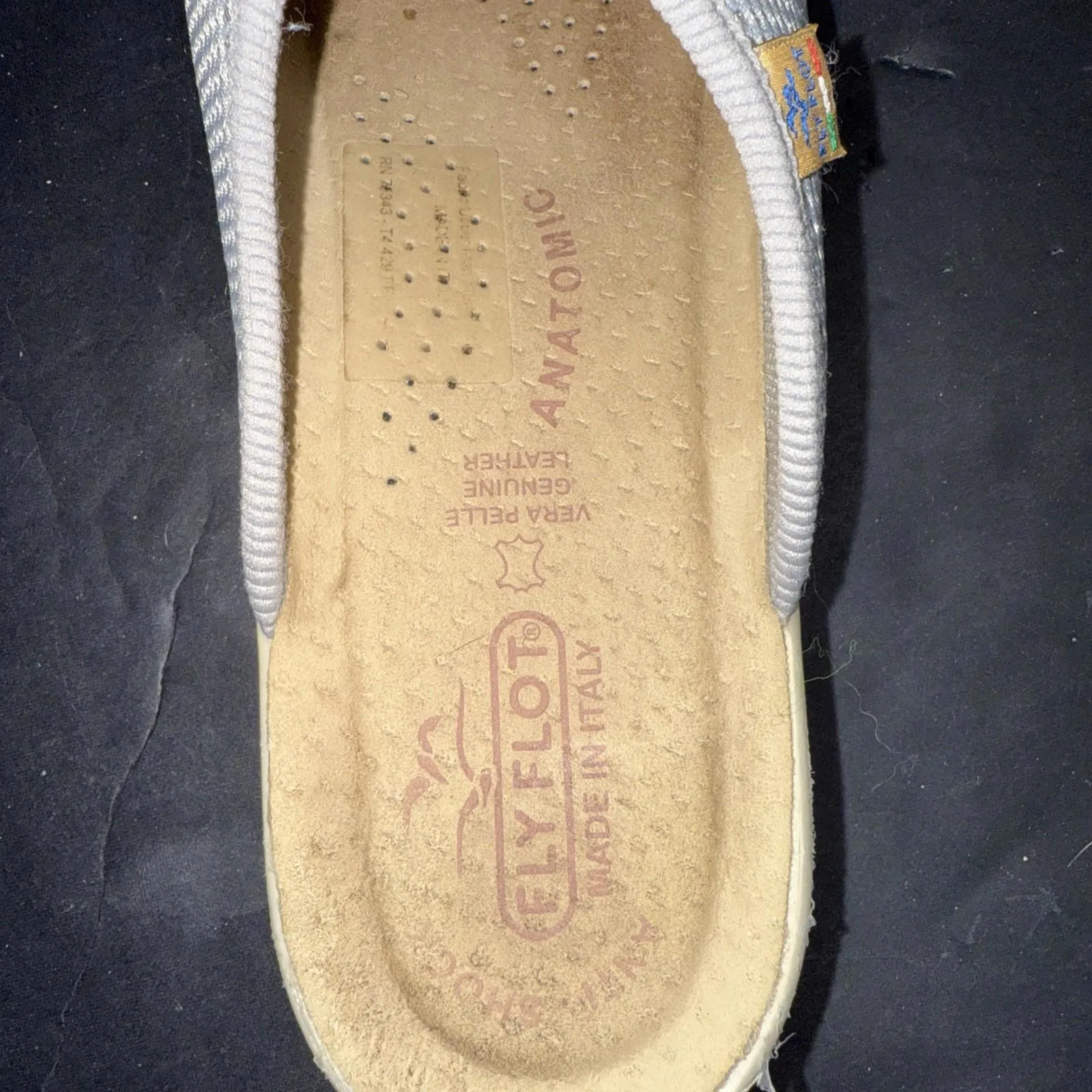 Fly Flot Womens Slide Sandals Gray Size 9 Casual Comfort Summer Basic - Image 7