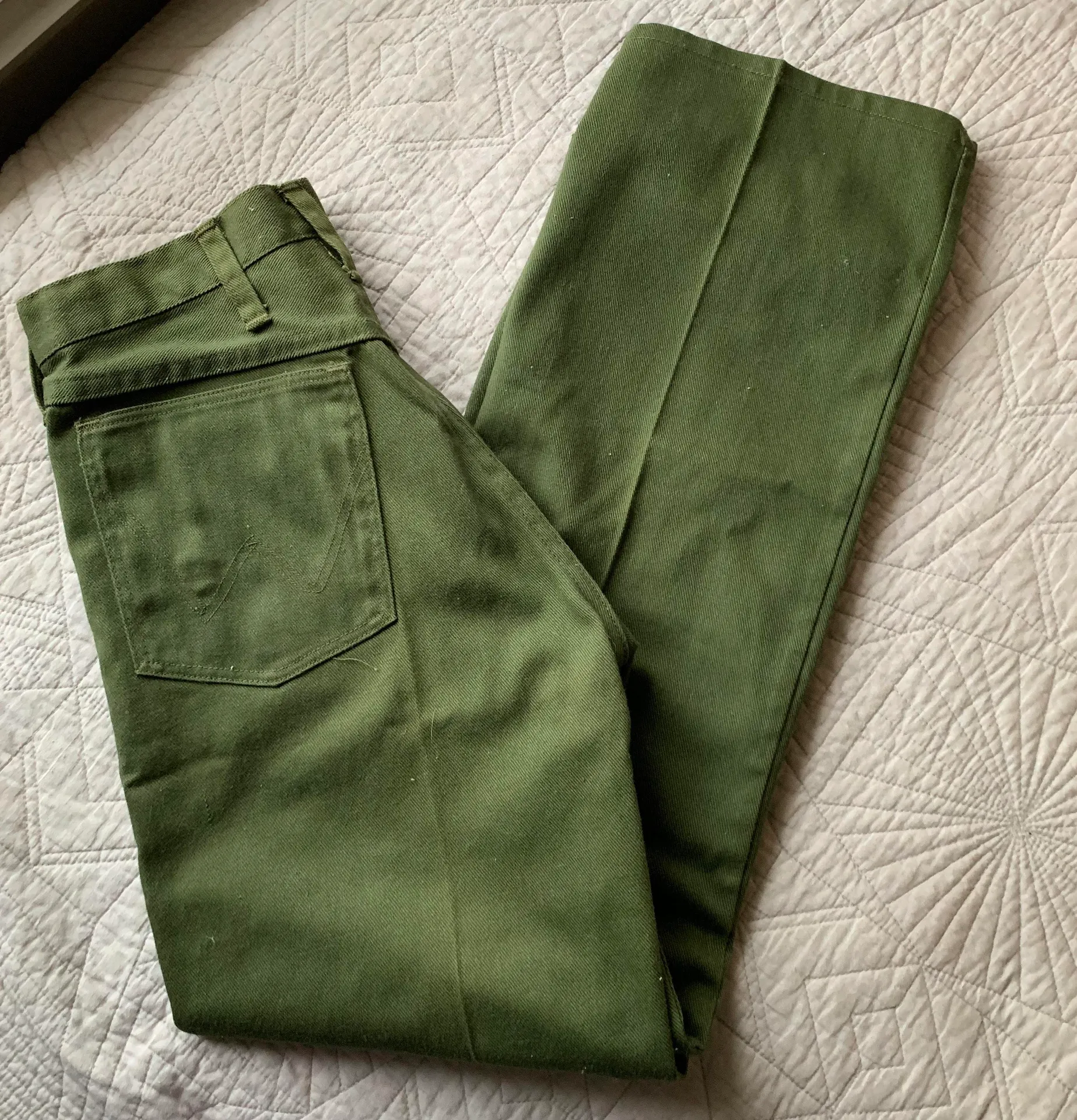 Wrangler Green Pants - Image 2