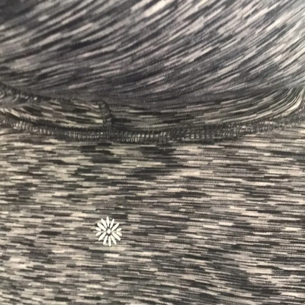 Tangerine Fleece Lined Pullover Hooded Gray Sweatshirt Women's Size Medium - Image 4