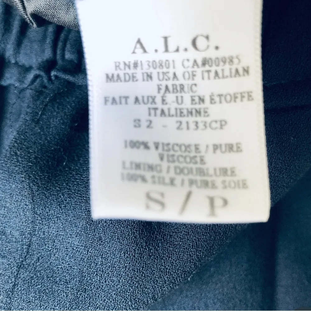 A.L.C  elastic waistband loose fit trouser pants Sz small - Image 4