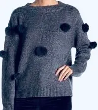 Cliché charcoal gray fashion statement Pom - Image 3