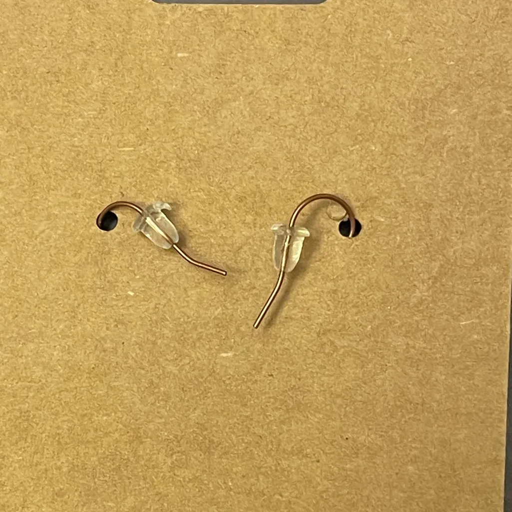 Faux Leather Brown & Black dragon earrings - Image 5