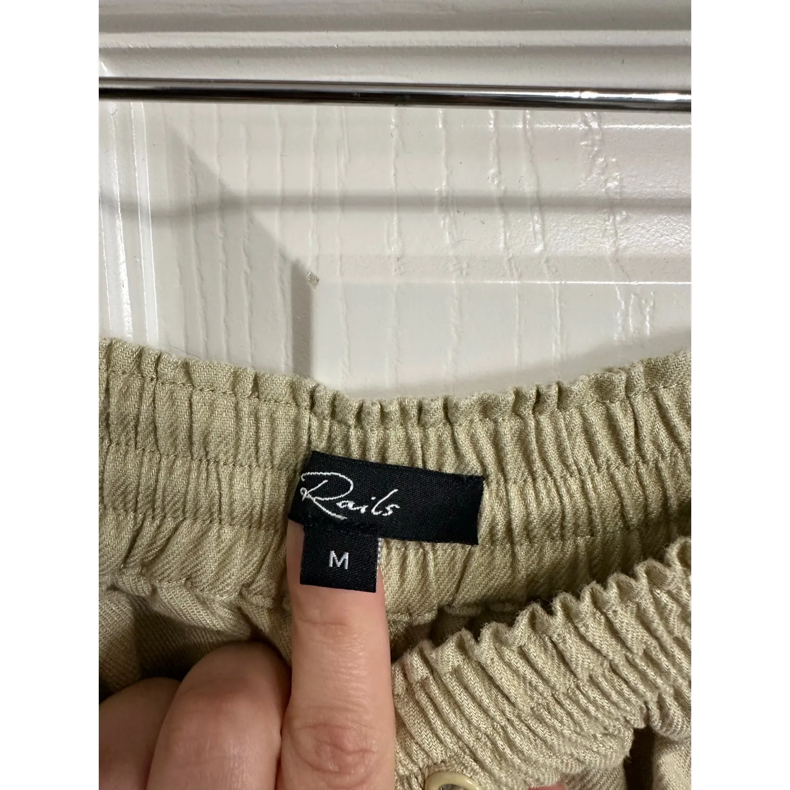 Rails Ollie Pant in‎ Ochre cargo size Medium $198 - Image 3