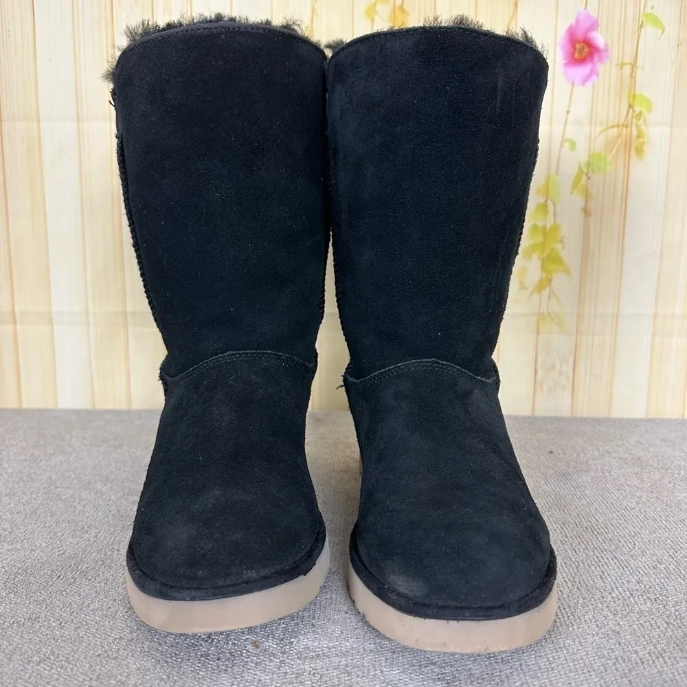 UGG Koolaburra Tall Black Boots Size 6 - Image 2