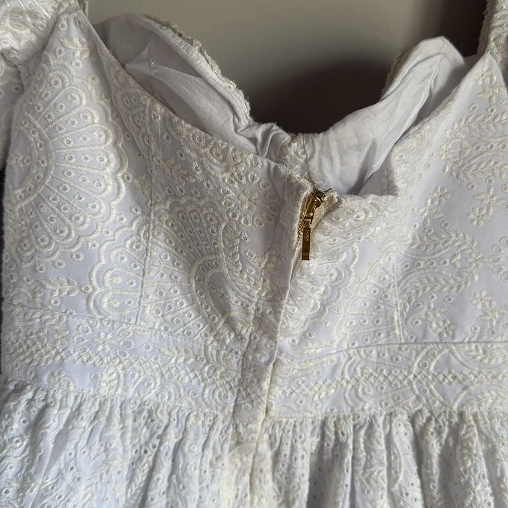 Agua By Agua Bendita Cedro Lace Bustier Mini Dress Small - Image 10