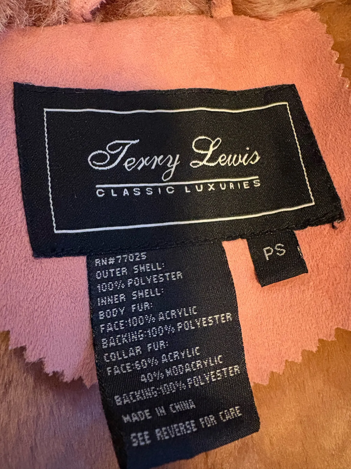 Pink Fur Jacket - Image 3