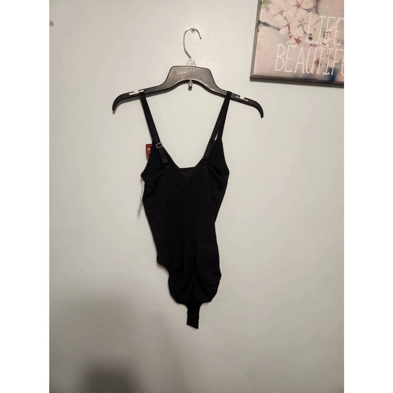 NWT Skinny Latina Size Large Black Seamless Bodysuit Shaper Shaperwear - Image 5