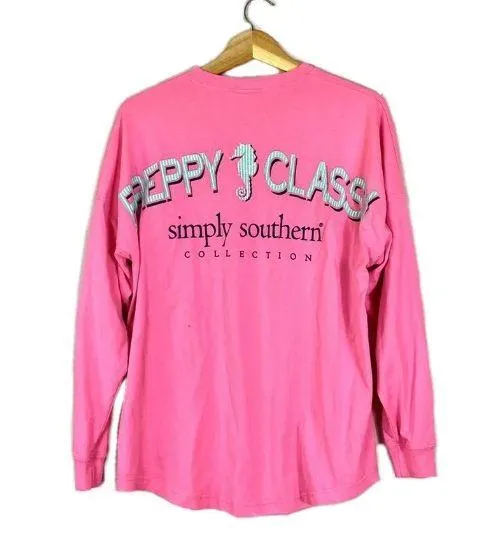Pink Preppy Classy  T-Shirt M - Image 2