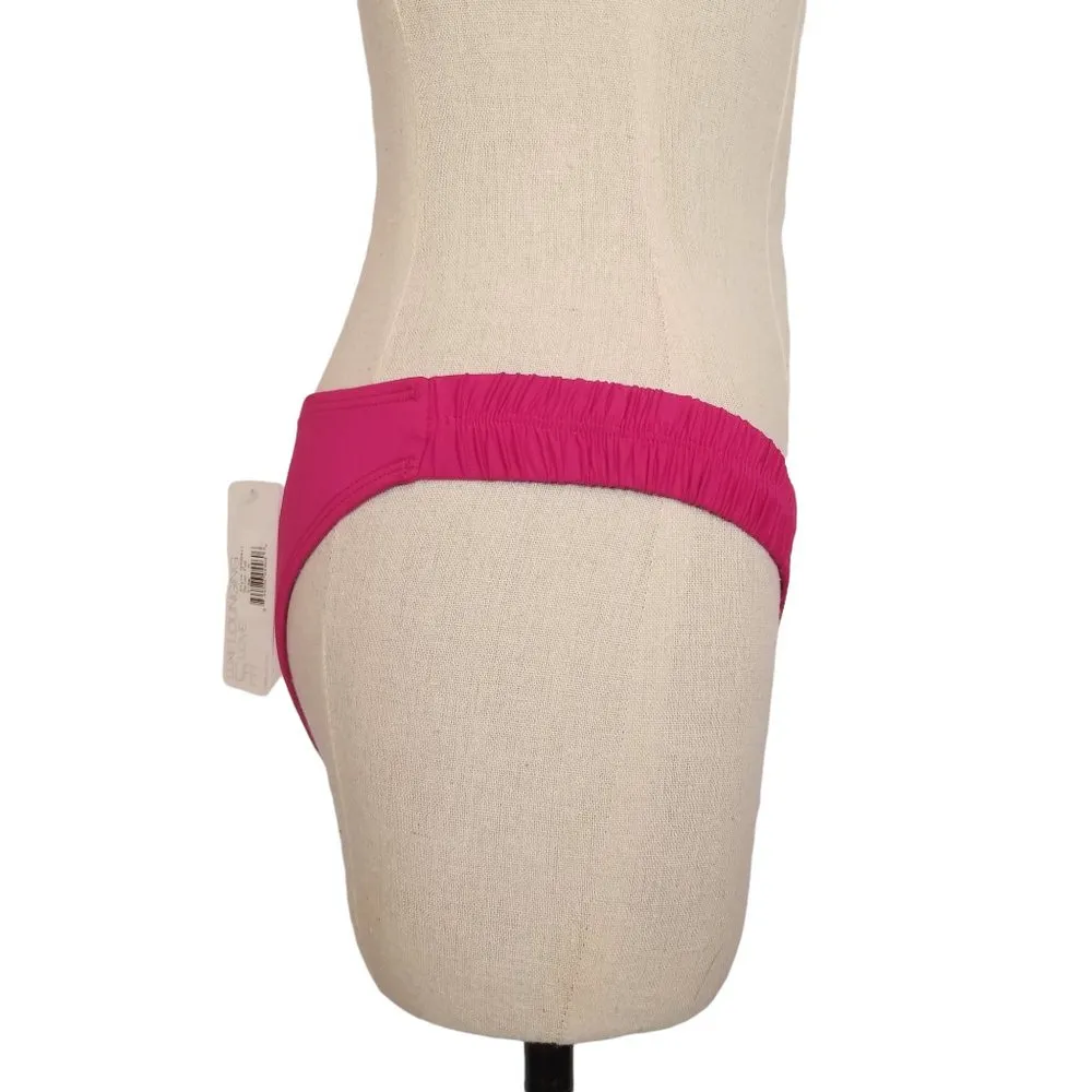 NWT L*Space Bikini Bottoms Fuchsia Pink Sz Medium - Image 6
