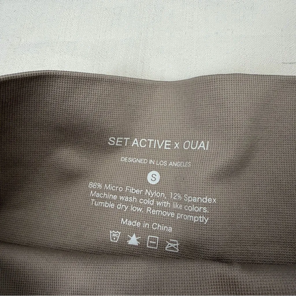 Set active seamless full length leggings size medium ouia collaboration - Image 3