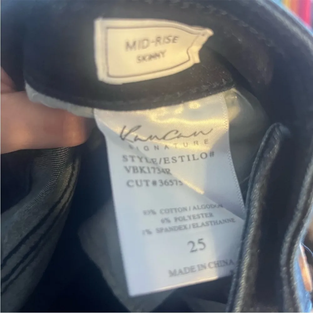 KANCAN Jeans For Buckle Signature Emma Mid-Rise Skinny Stretch Jean Size 25/32 - Image 11