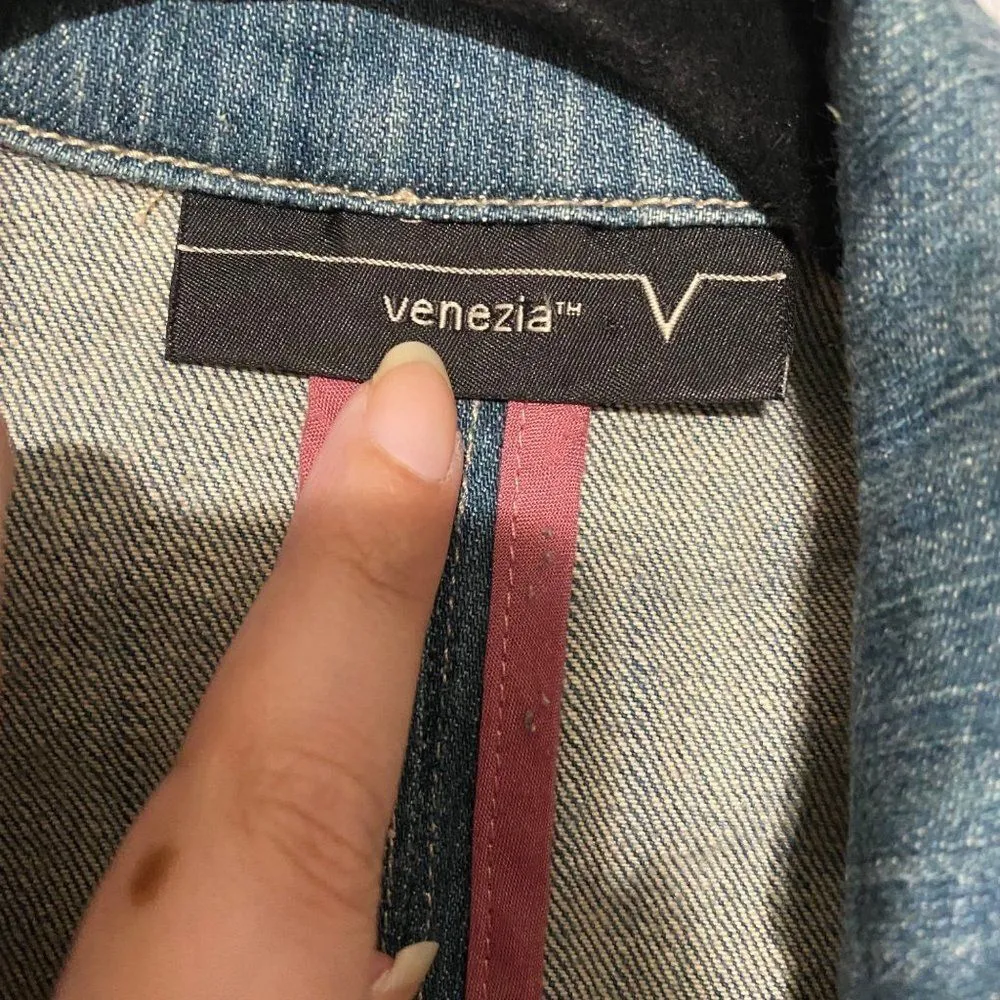 Venezia denim blue long sleeve heavy set jacket Size undefined - Image 4