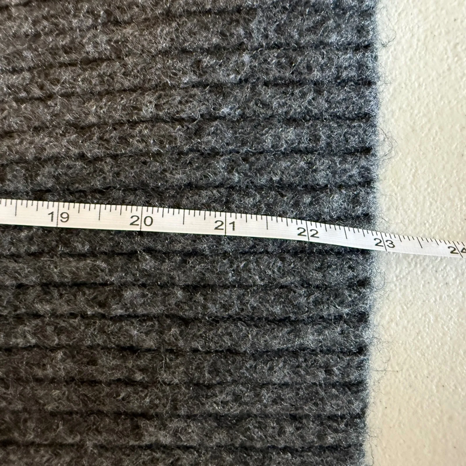 Ophelia Roe Gray Mock Neck Cable Knit Ribbed Casual Sweater Women's Size Large - Image 10