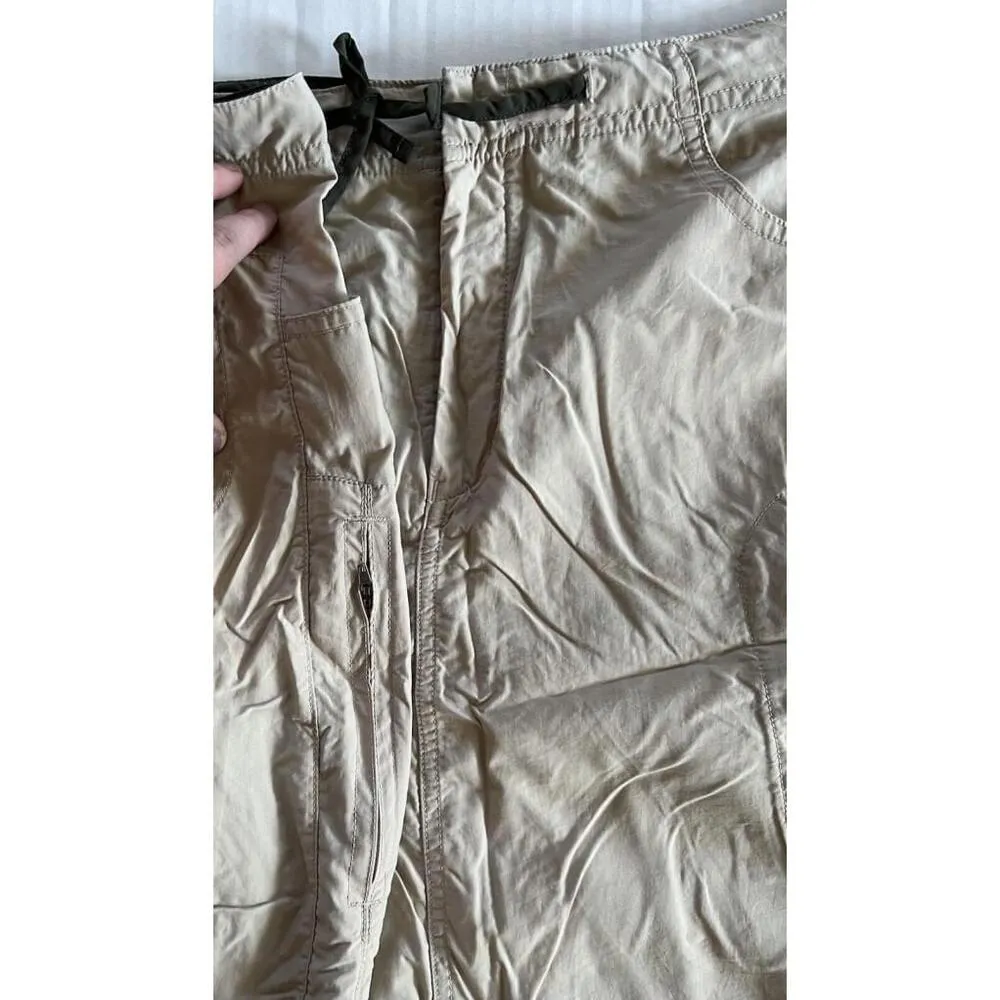 Mountain Hardwear Women Skirt size 12 Khaki Tan Hiking Outdoor Active Stretch - Image 3