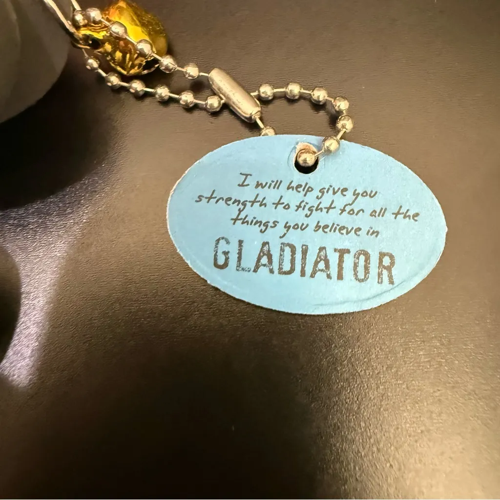 Watchover Voodoo Gladiator Mini Doll Collectible Keychain White - Image 7