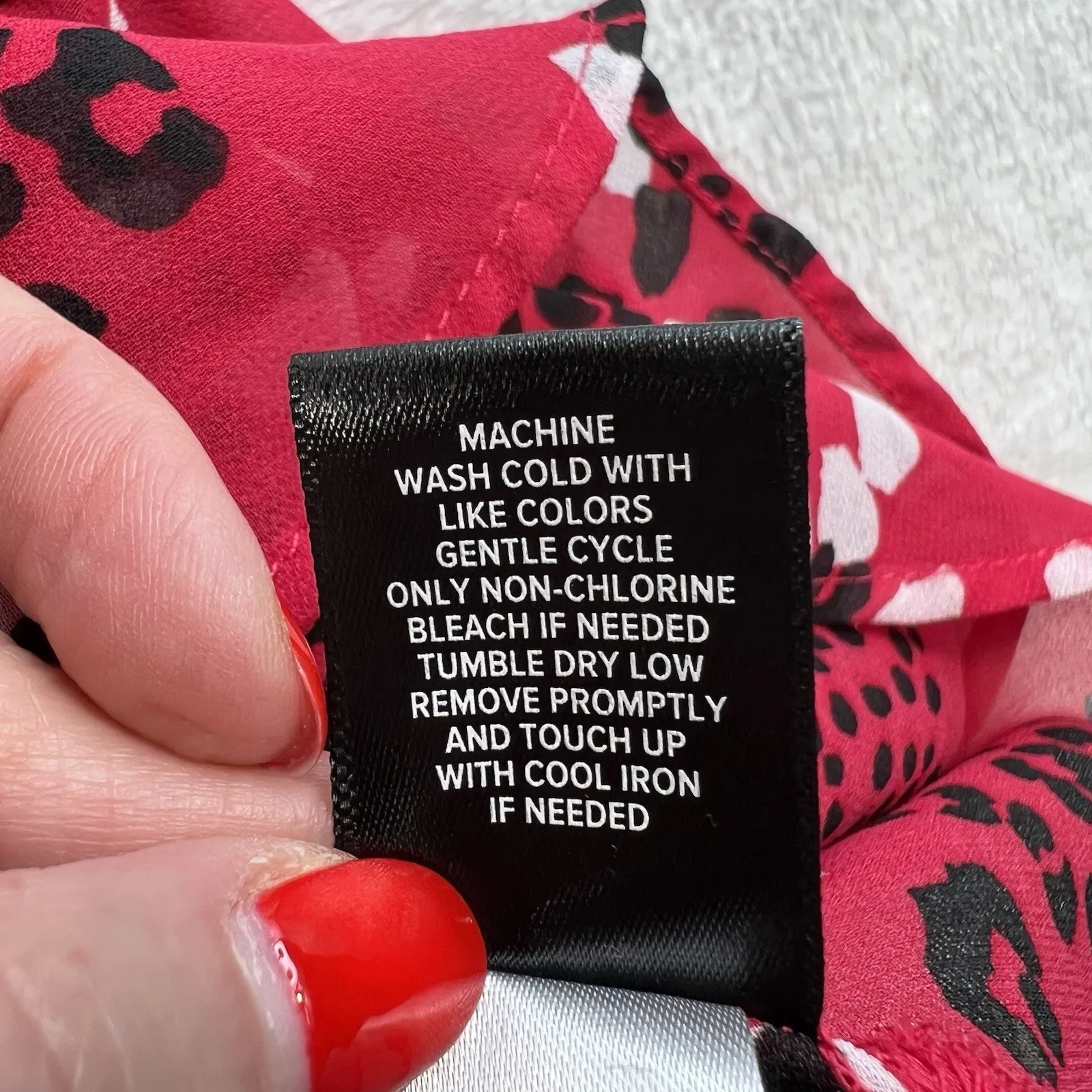 Torrid Plus 1 1X Peplum Chiffon Midi Cami Top Pink Leopard Animal Print Whimsy - Image 8