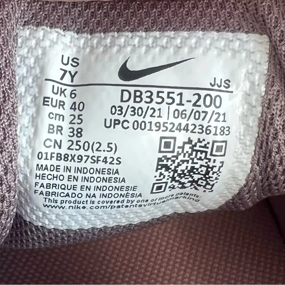 NEW NIKE Crater Impact Light Violet Pink Glaze Shoe Size 8.5 / 7Y #B1250 - Image 10