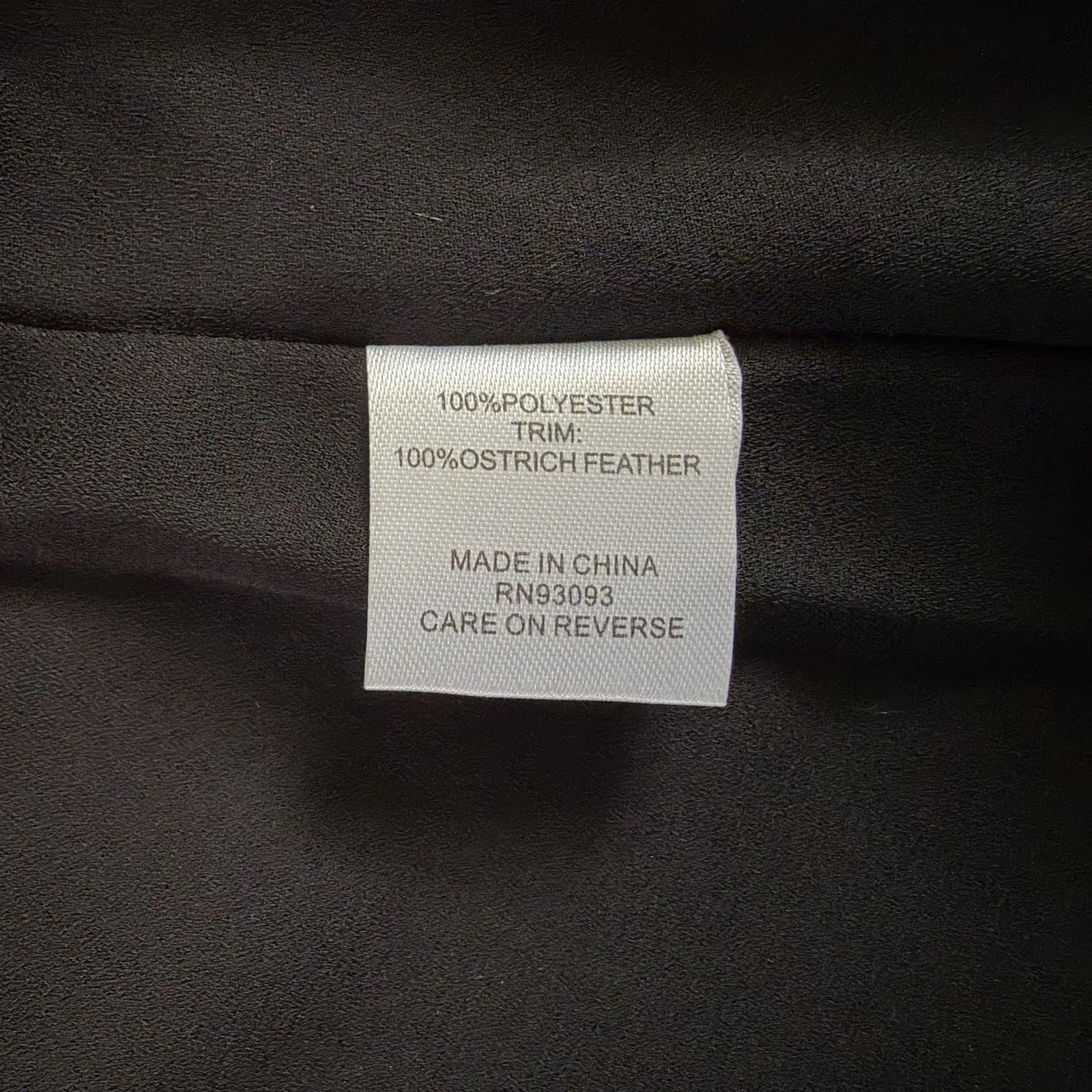 NWT Tyler Boe Bella Sequin Ostrich Feather Trim Black Tank Top Size 6 - Image 6