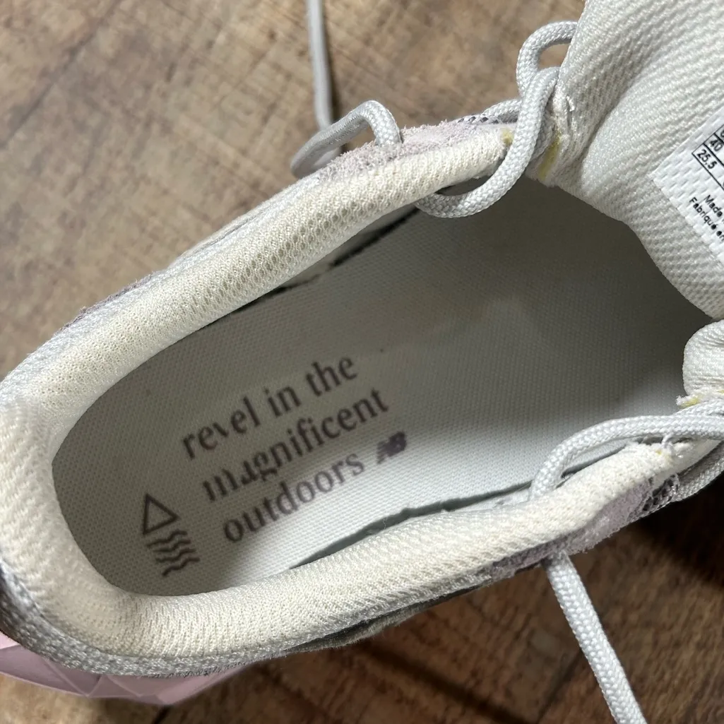 New Balance Tektrel Women’s Size 8.5 Trail Running Grey Matter Dark Ice Shoes - Image 7