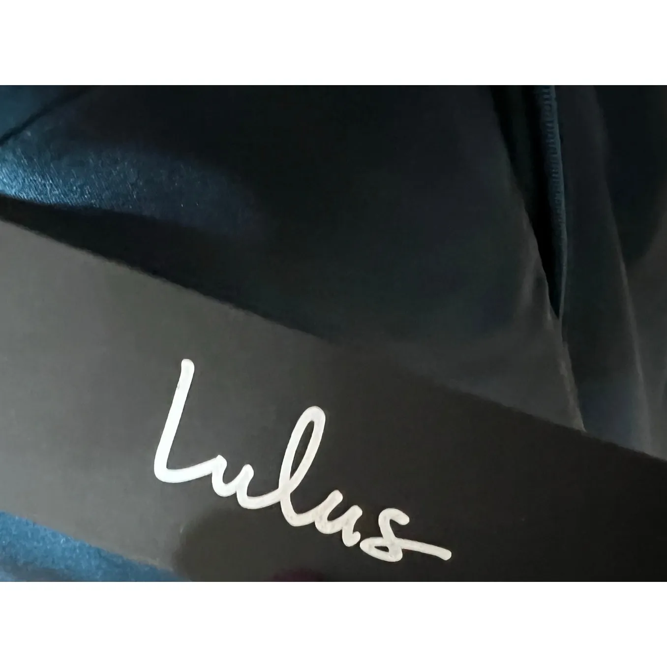 Lulus Maxi Dress XL Teal Blue Satin Gown Divine Entrance Criss Cross Back Slit - Image 13