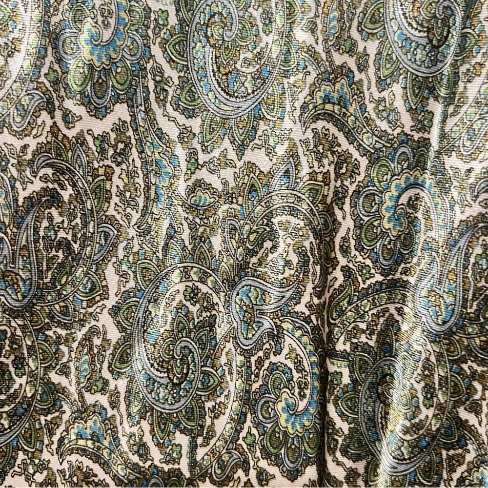 NEOT- Zara Green Paisley Slip Dress Size XS - Image 4