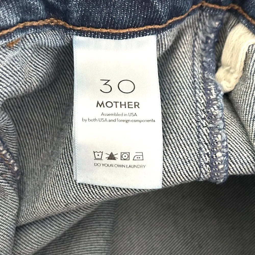 Mother Superior The Zip Pocket Ankle in Mile High Wash Size 30 - Image 7