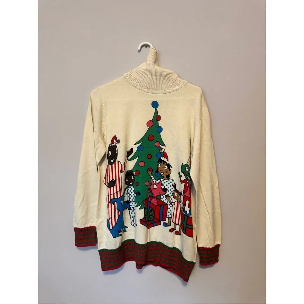 Off White x Whoopi Goldberg ugly Christmas sweater | Whoopi Xmas Fam 2 | size me - Image 2