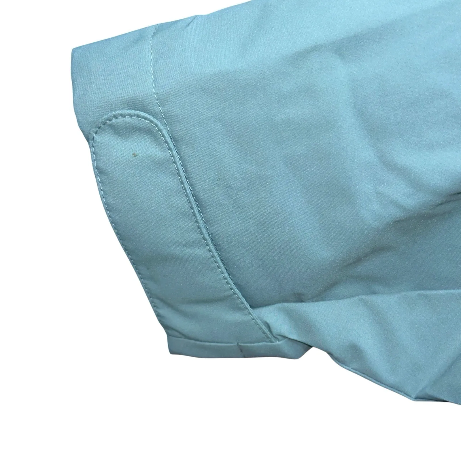 L.L. Bean Womens 3 in 1 Jacket Shell Only Womens Plus 2X Hood Full Zip Coat Blue Size XXL - Image 4