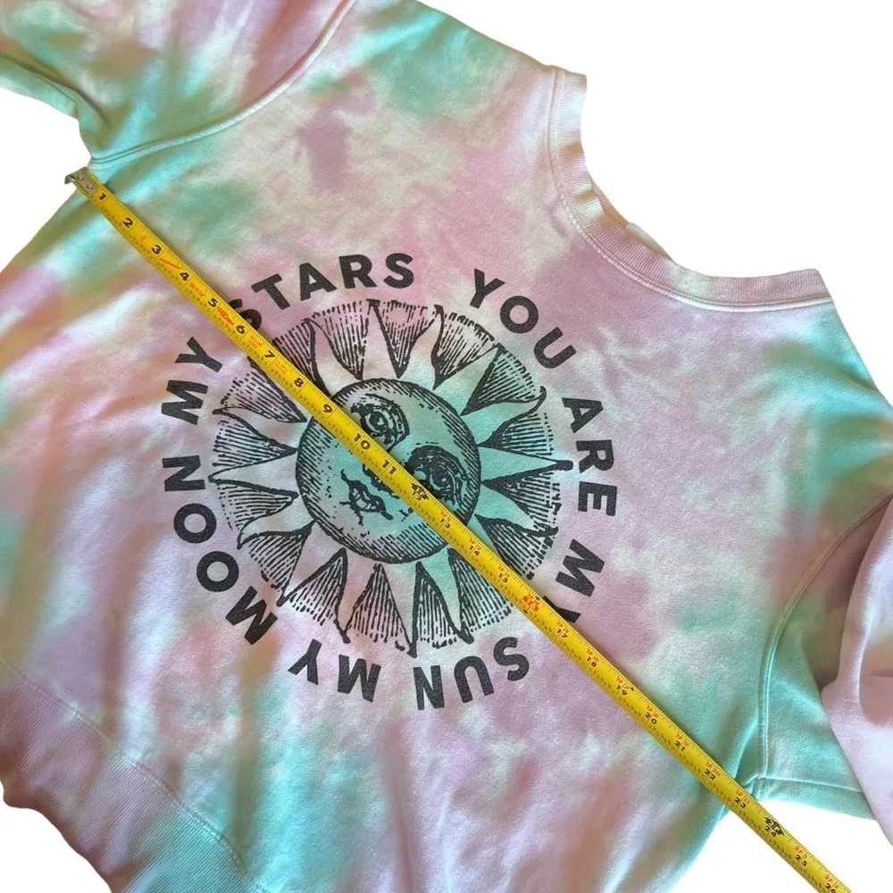 “You Are My Sun My Moon My Stars” Tie Dye Sweatshirt - Image 4