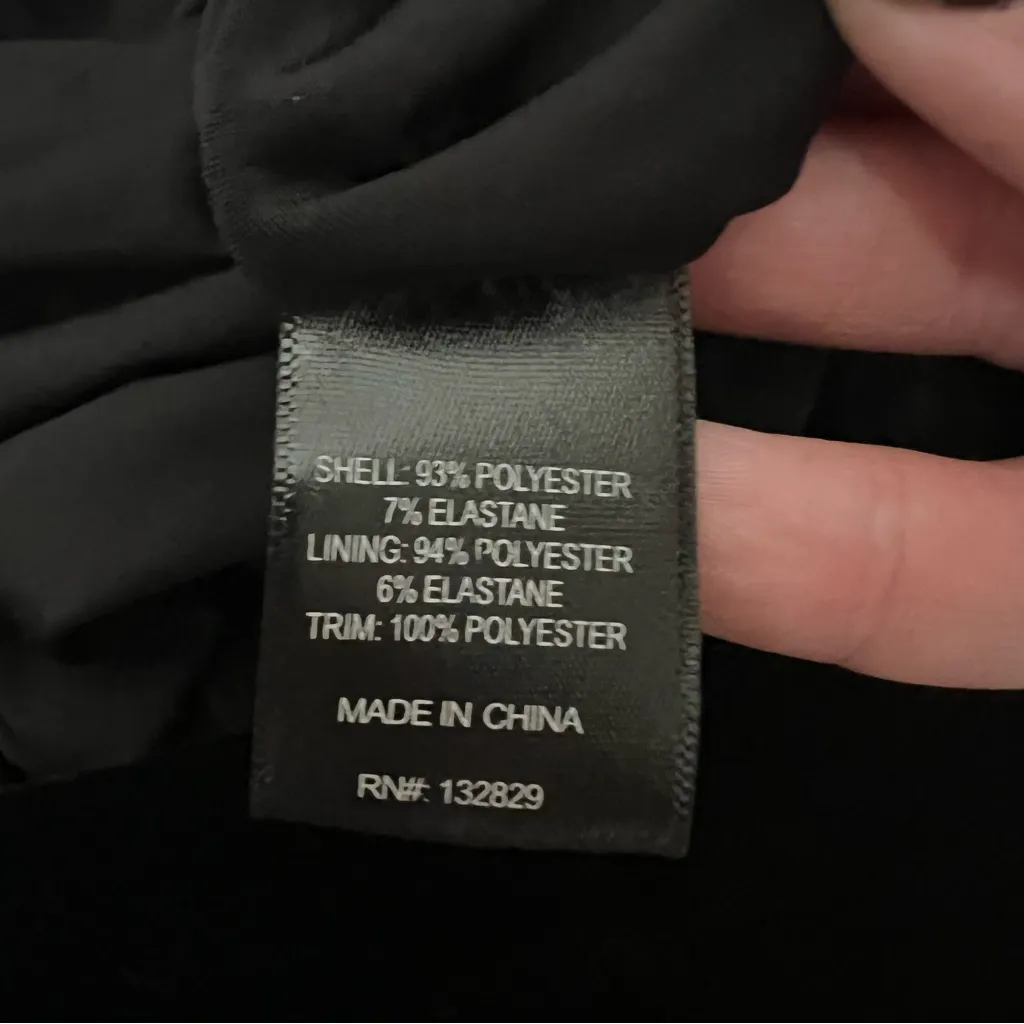 NEW NWT Majorelle Maya Sheer Long Sleeve Velvet Gown In Black - Image 12